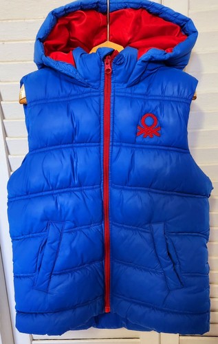United Colors of Benetton Puffer Vest Jacket Unisex Size M (7-8) - photo 2
