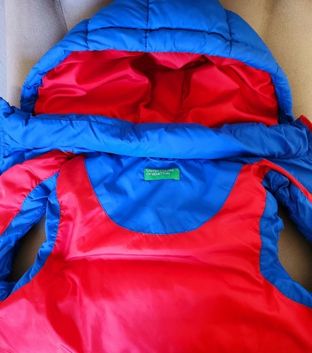 United Colors of Benetton Puffer Vest Jacket Unisex Size M (7-8) - photo 5