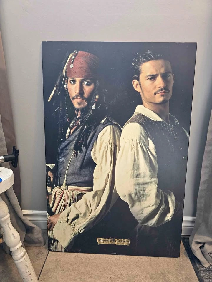 Captain Jack, Will, Van Gogh, and Shell Figurines