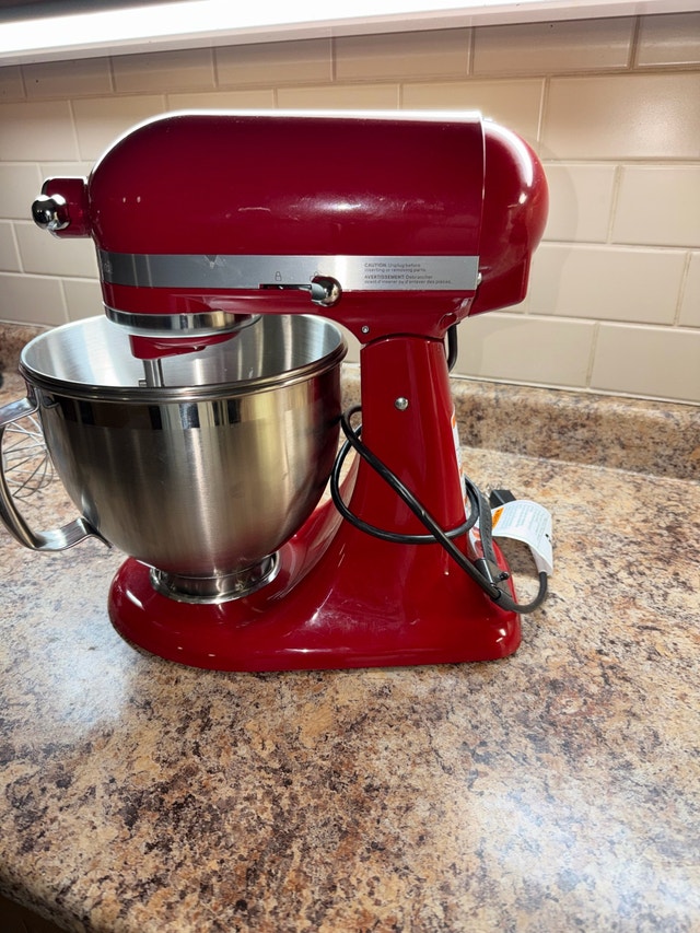 Red KitchenAid Mixer - photo 2