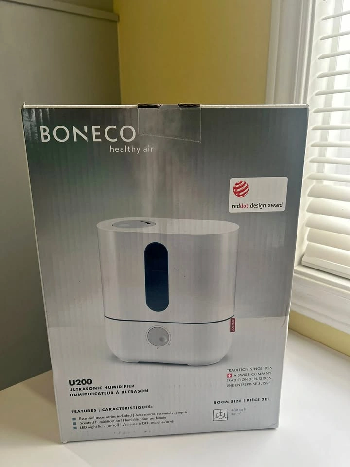 Boneco Healthy Air U200 Ultrasonic Humidifier - Brand New