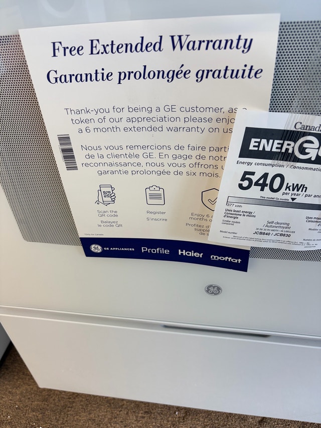New GE 30” Electric Range with Convection Oven & Self-Clean - photo 5