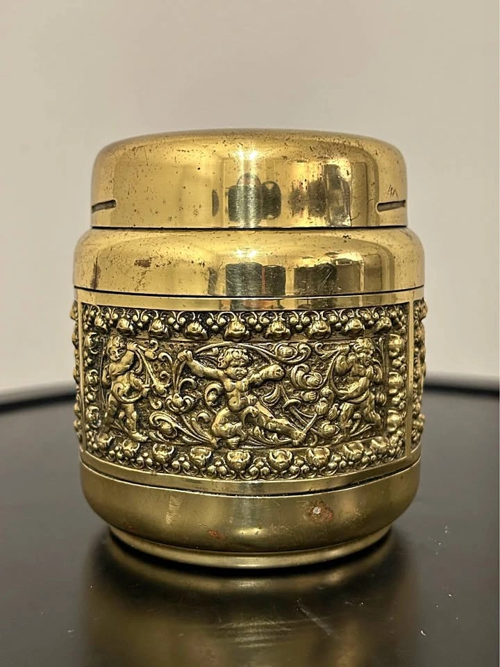 Vintage Erhard & Söhne Brass Mechanical Cigarette Dispenser – Ch