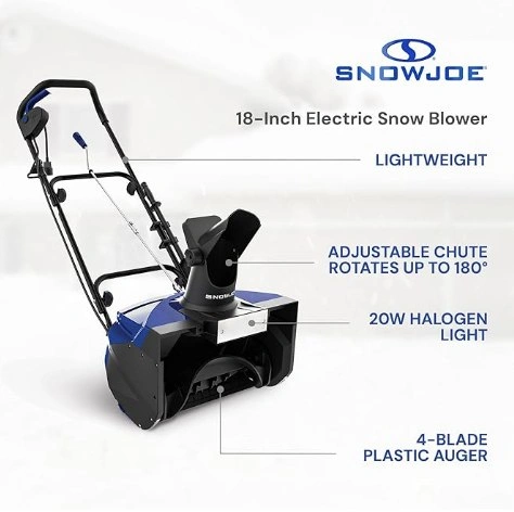 Brand New - Snow Joe SJ623E 18-Inch Electric Snow Thrower - photo 2