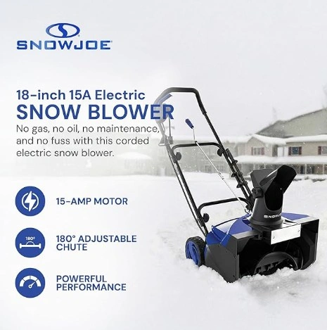 Brand New - Snow Joe SJ623E 18-Inch Electric Snow Thrower - photo 5