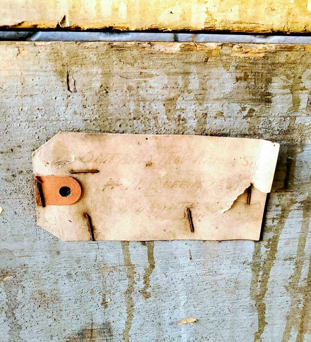 Antique White Pine Ranch Tool Box - photo 2