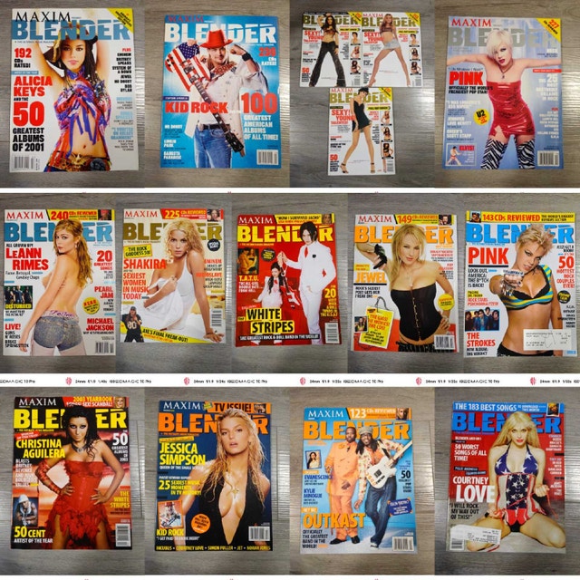 Vintage 2000's Blender Magazines x110 - photo 2