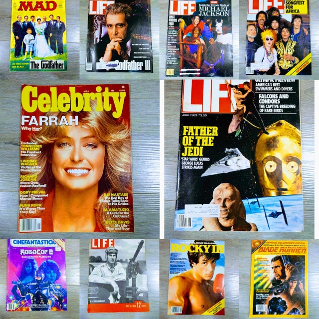 Vintage 70's - 2000's Collector Magazines x30+
