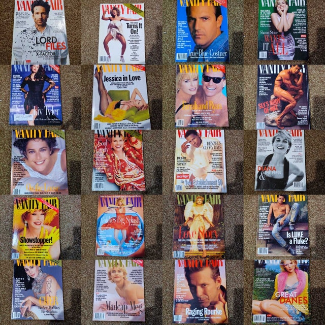 Vintage 90's Vanity Fair Magazines x70 - photo 2