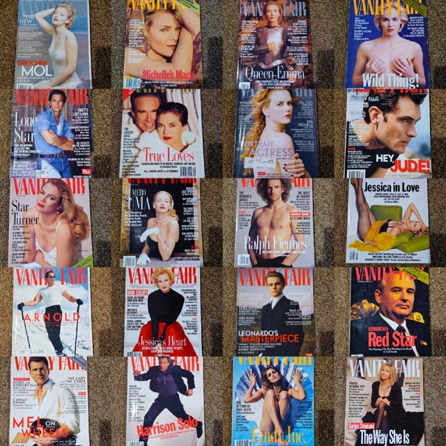 Vintage 90's Vanity Fair Magazines x70 - photo 3