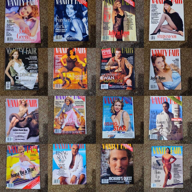 Vintage 90's Vanity Fair Magazines x70 - photo 4