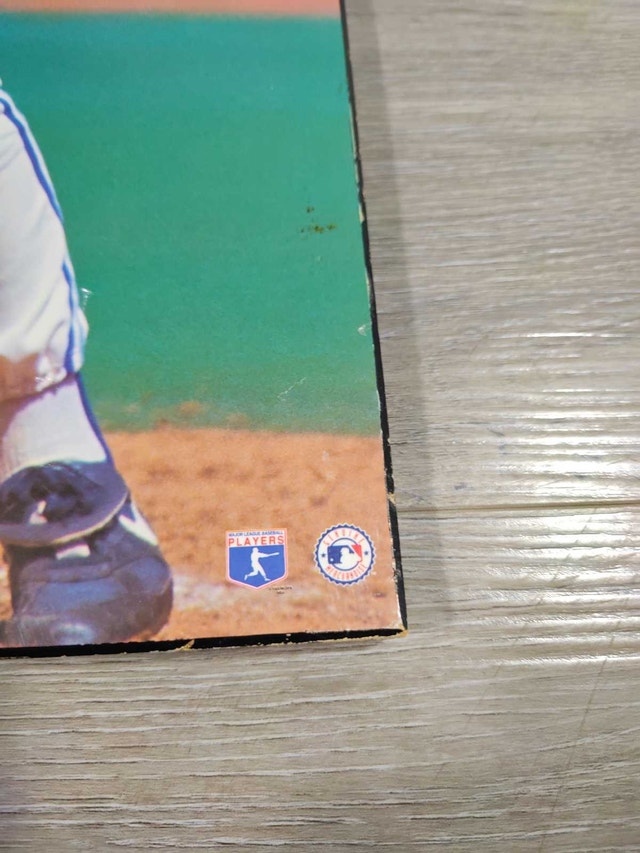 1993 Blue Jays World Series Olerud Wood Laminated Poster - photo 3