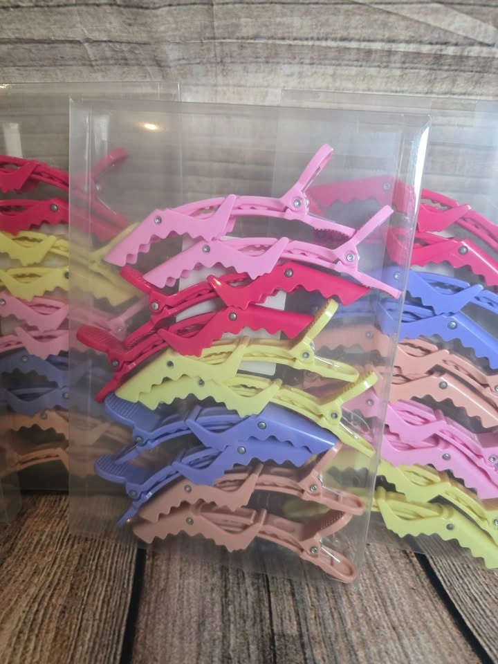 NEW 10PC Alligator Hair Sectioning Clips - photo 5