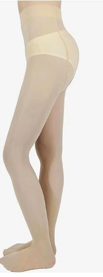 3 Packs Medium Beige Semi-Transparent Pantyhose