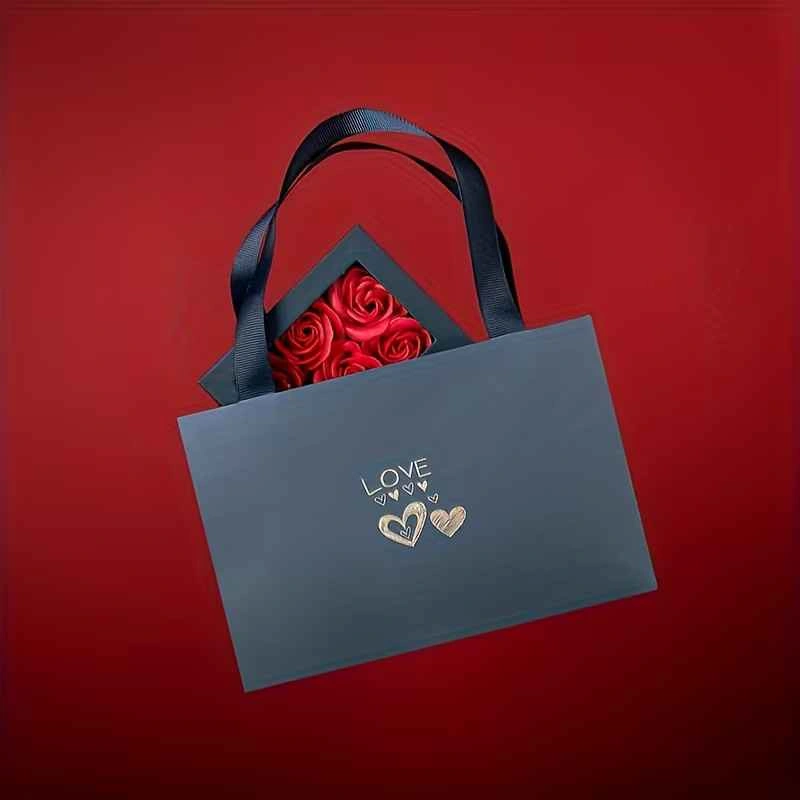 Luxury Perfume Miniatures Gift Set w/ Soap Roses - Love Forever - photo 4