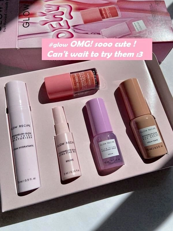 Brand New Glow Recipe Skincare Set