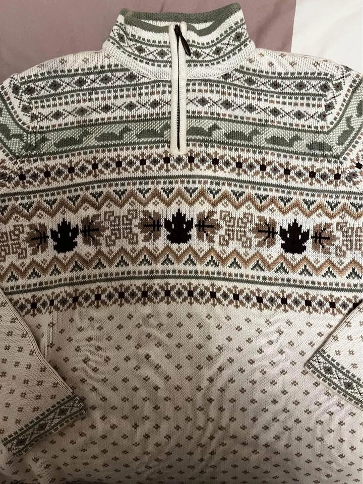 North Reflections Half Zip Sweater