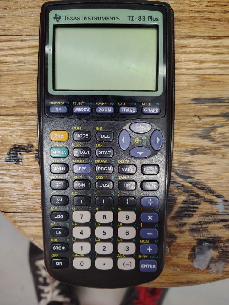 TI-83 Plus Graphing Calculator (Texas Instruments) - Works Great
