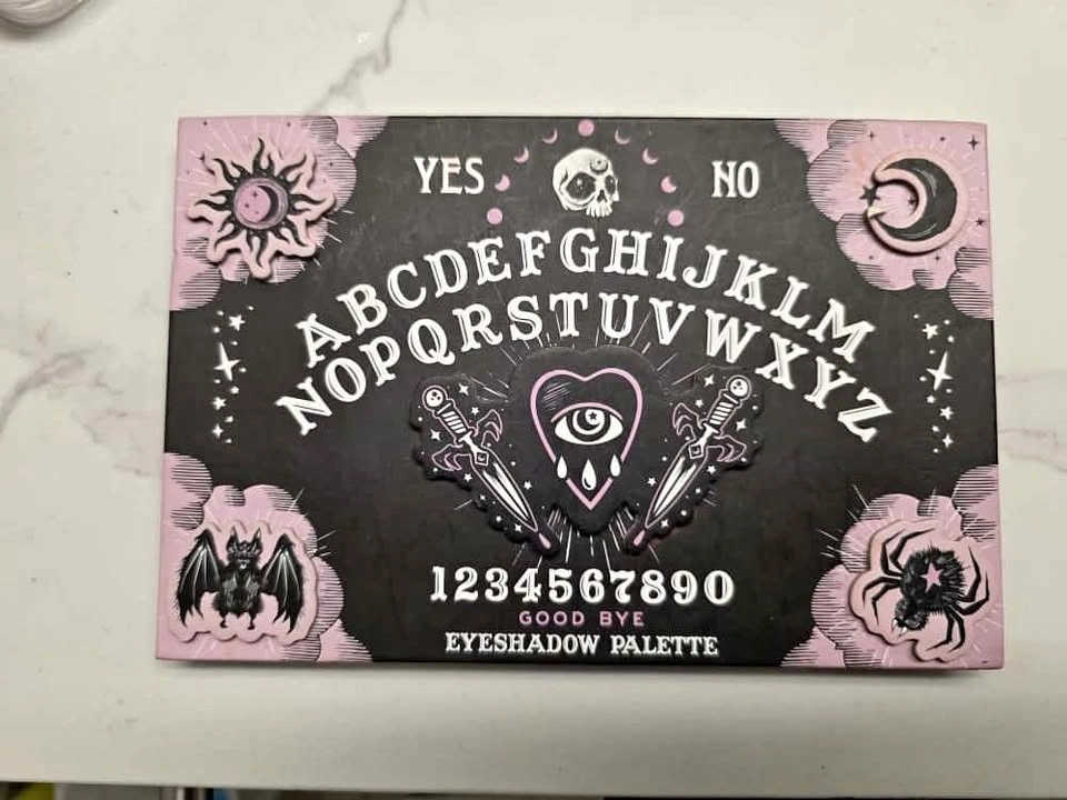 Used once Ouija board Eyeshadow Pallette