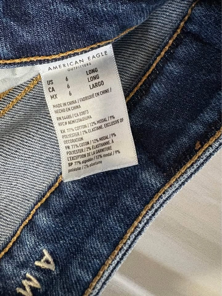 American Eagle Jeans Size 6 Long - photo 3