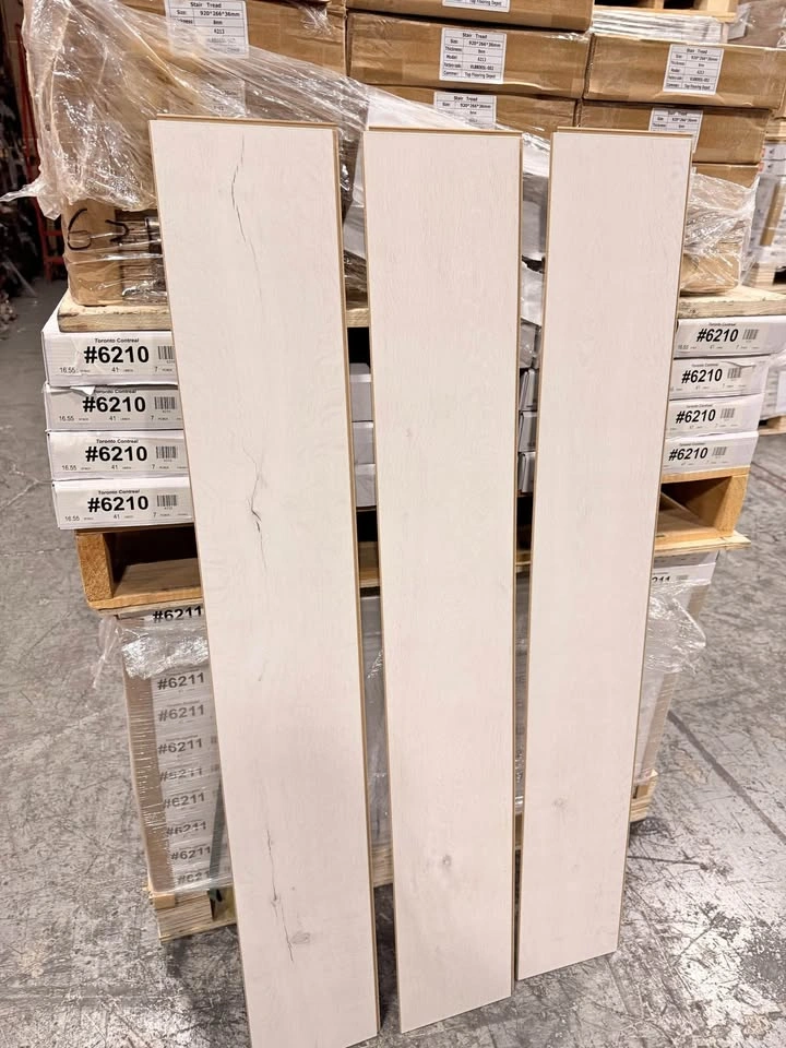 German Laminate Flooring - Lilywhite Oak AC6 14mm