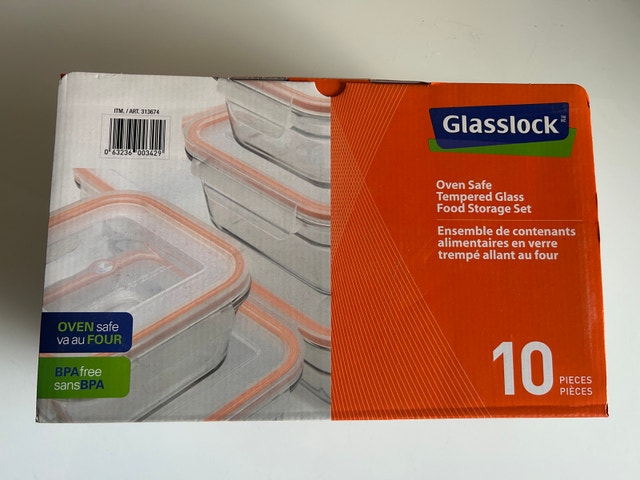 Brand New Accent 10 pc Glasslock Food Storage Set - photo 4