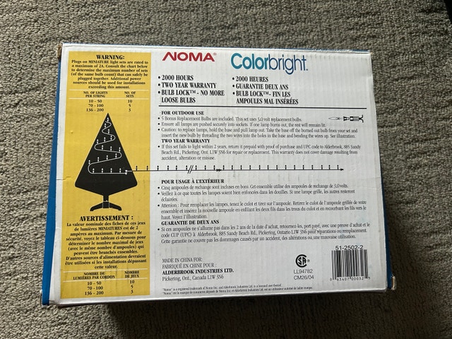 Brand New Noma Colorbright 100 Outdoor Lights - photo 2