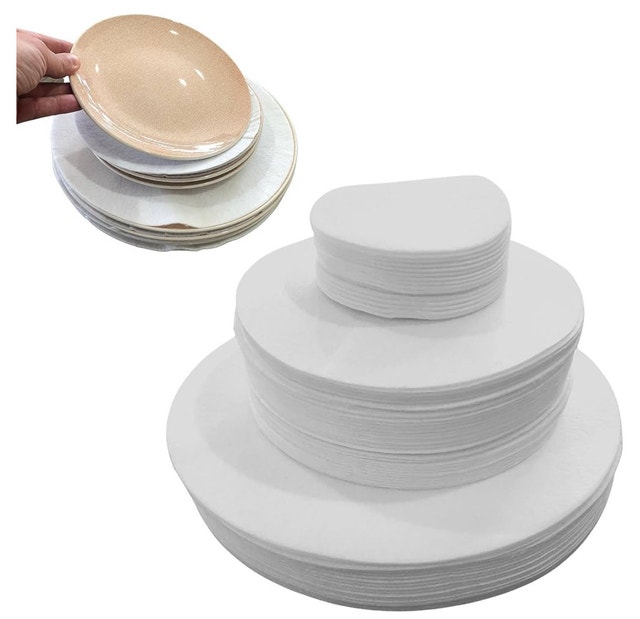 72pcs Katai Felt Dish Plate Dividers - Pack Move Store