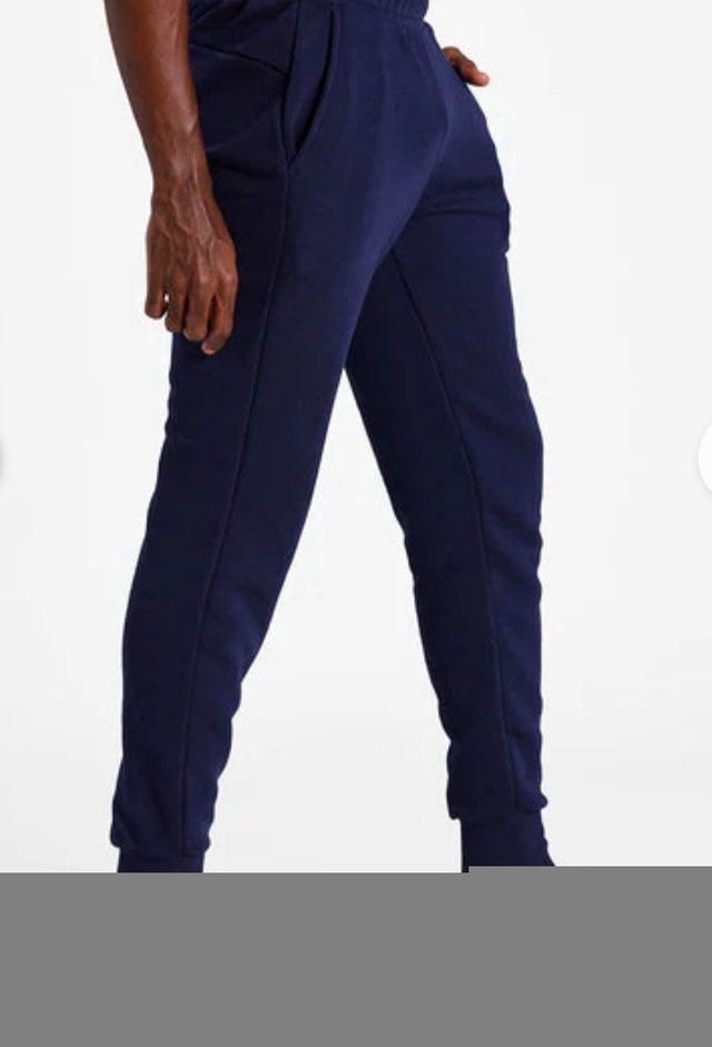 Brand New PUMA Fleece Jogger Pants - Navy Blue - photo 3