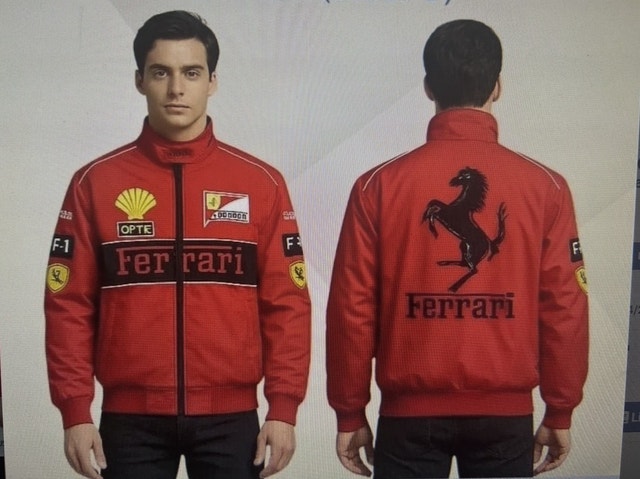 Brand New Ferrari F1 Racing Jacket