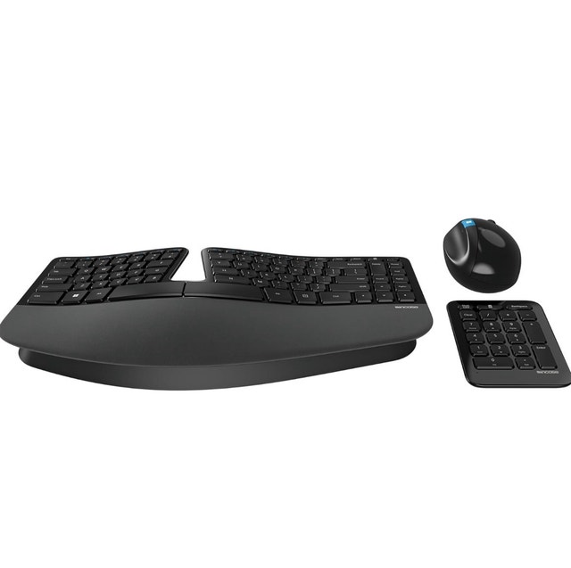 InCase Sculpt Ergonomic Desktop Wireless Keyboard and Mouse Set