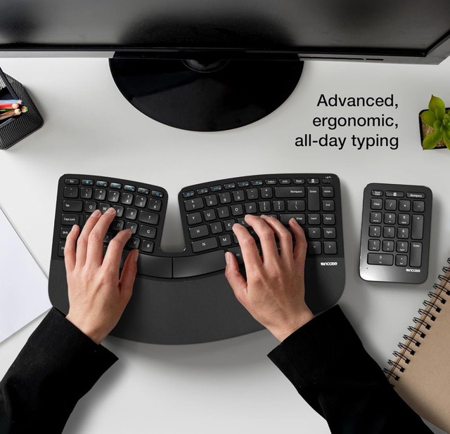 InCase Sculpt Ergonomic Desktop Wireless Keyboard and Mouse Set - photo 2