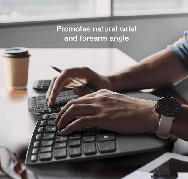 InCase Sculpt Ergonomic Desktop Wireless Keyboard and Mouse Set - photo 4