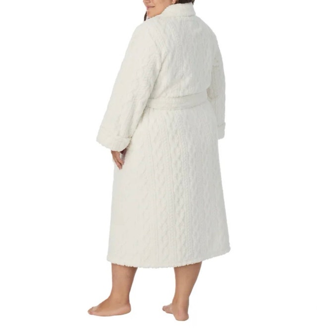 Brand New Luxury Room Service Bath Robe - Ivory White - photo 5
