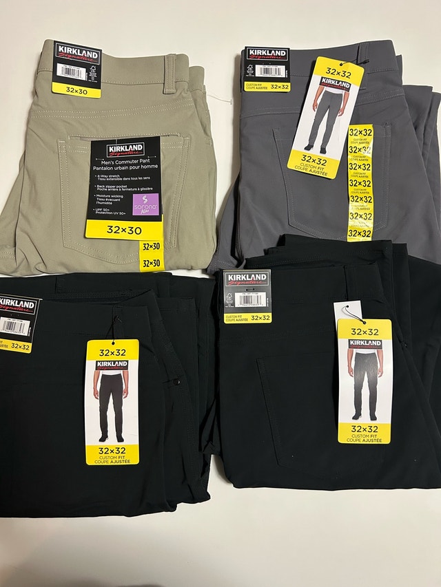 Brand New Signature Men's Custom Fit Pants