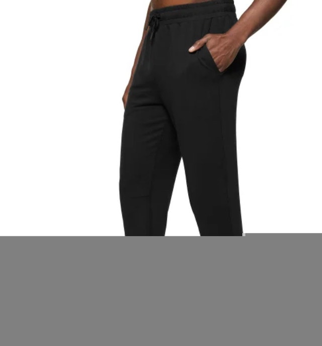 Brand New Lolë Men’s Dark Grey & Black Lounge Pants: 2 Pack - photo 2