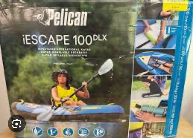 Brand New Pelican iESCAPE 100DLX Kayak - photo 2