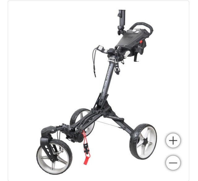 Brand New Caddytek CaddyLite Auto 360 Golf Cart + Cooler Bag - photo 3