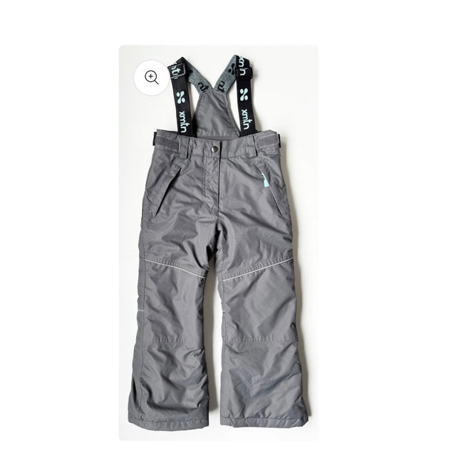 XMNIN Fleece Lined Winter Snow Ski Pants + Adjustable Suspenders
