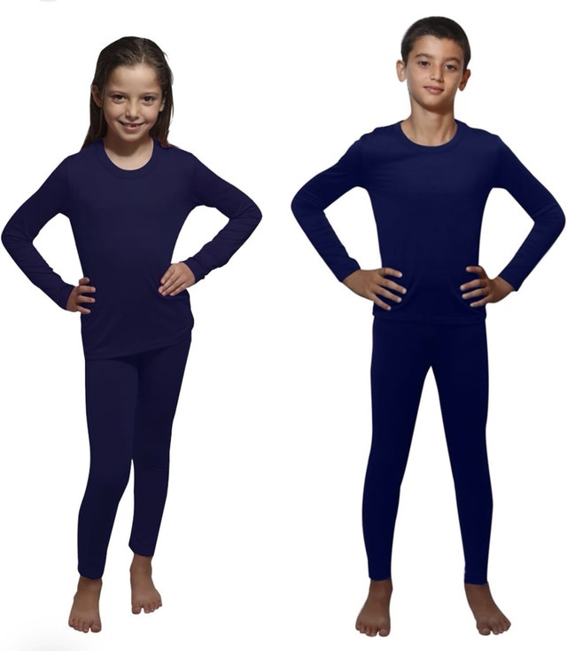 32 Degrees Heat Youth 2-Piece Fleece Lined Base Layer Set - Size - photo 2