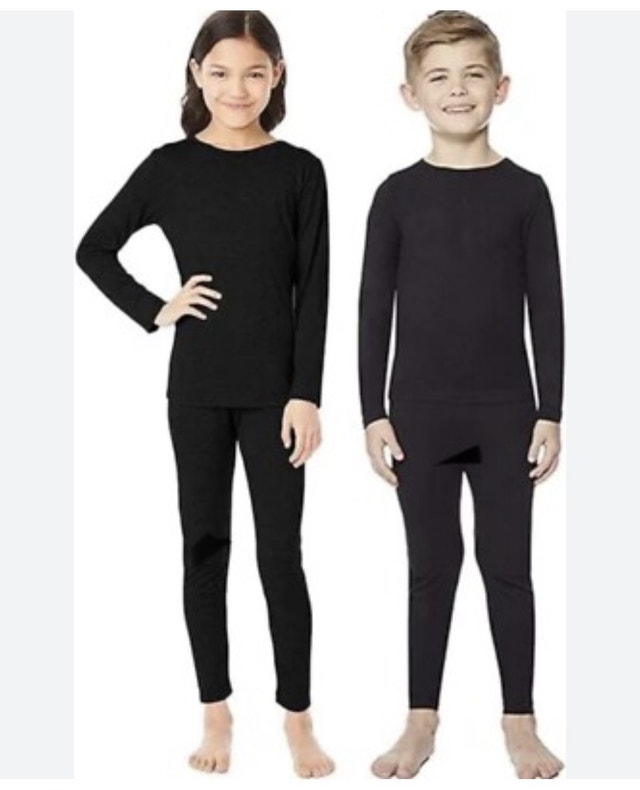 32 Degrees Heat Youth 2-Piece Fleece Lined Base Layer Set - Size - photo 3