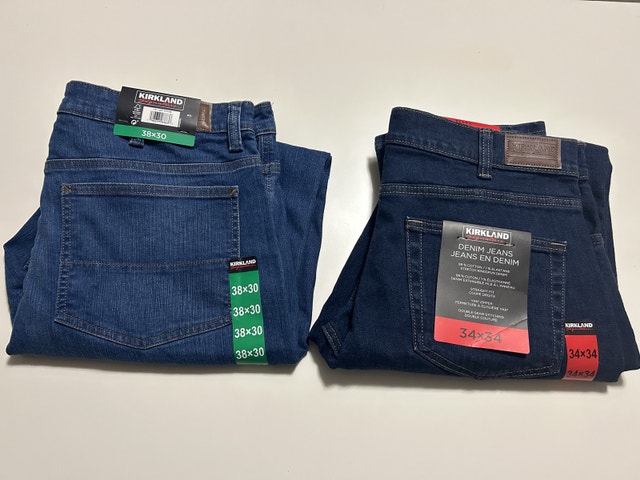 Brand New Signature Blue Denim Jeans Pants Trousers