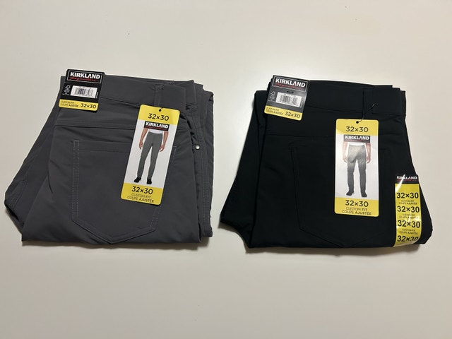 Brand New Kirkland Signature Custom Fit Pants Trousers