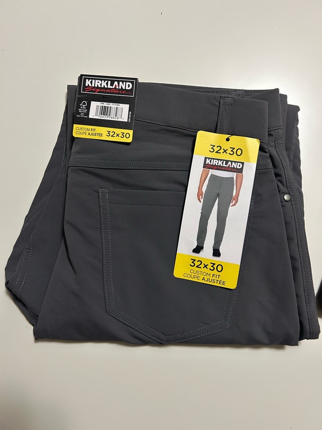 Brand New Kirkland Signature Custom Fit Pants Trousers - photo 3