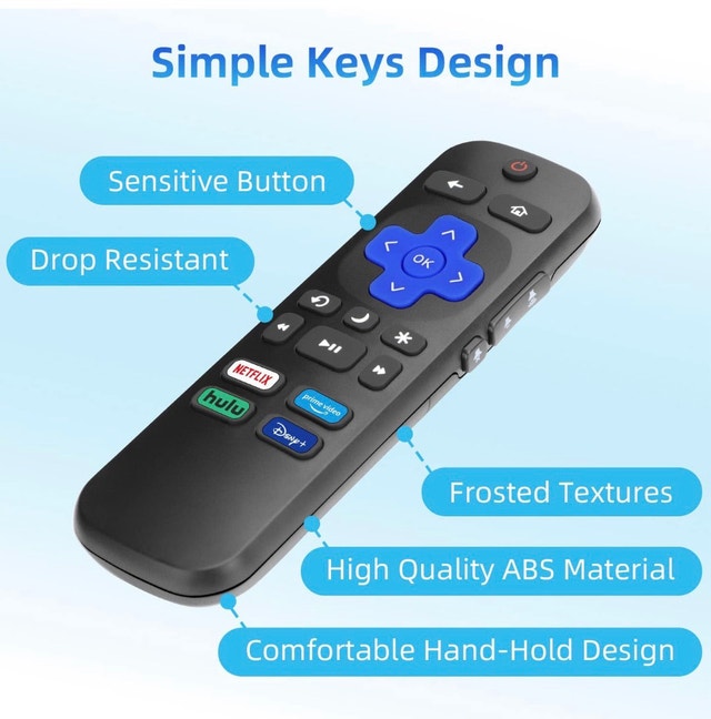 Brand New Universal Replacement Roku Remote Controller - photo 5