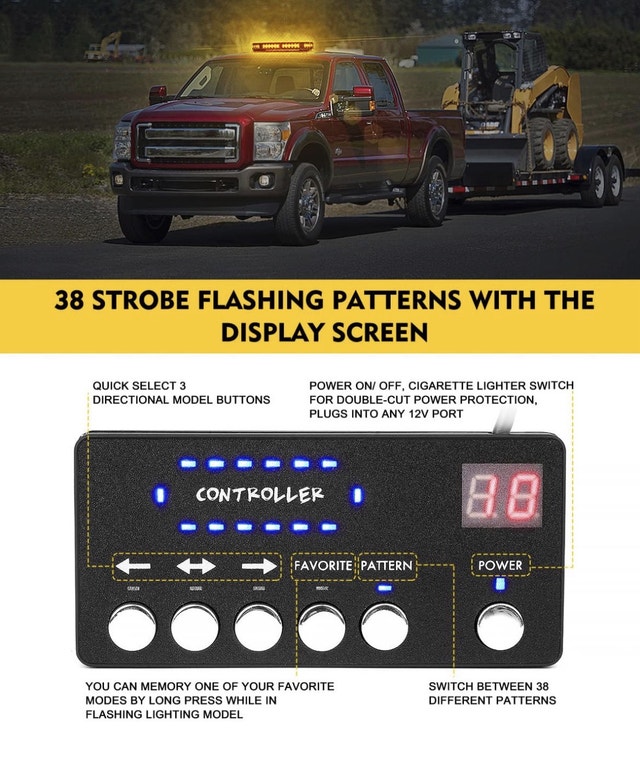 Brand New Xprite Ranger Series LED Strobe Light - photo 5