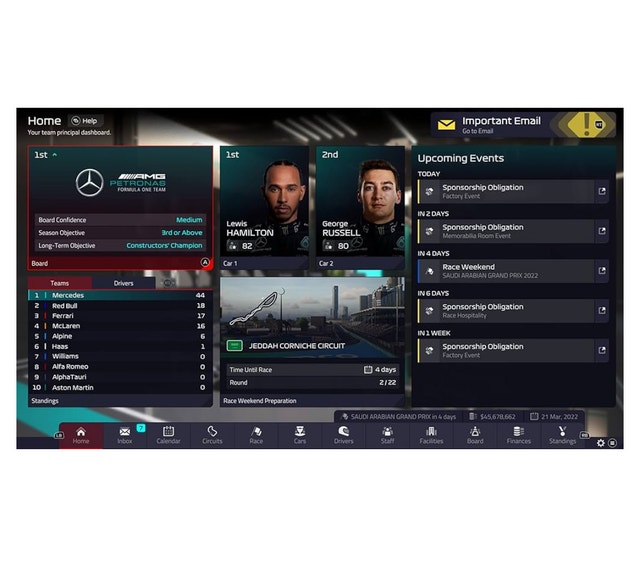 PlayStation PS5 F1 Manager 22 Racing Game - photo 2