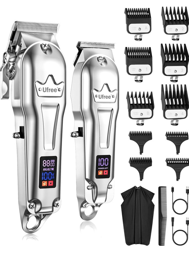 Brand New Ufree Professional Hair Clippers T-Blade Trimmer Kit
