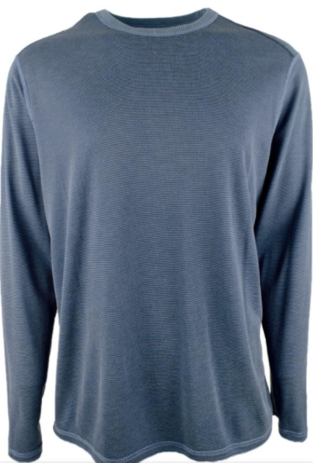 Brand New Tommy Bahama Long Sleeve T-Shirt, Ocean Deep - photo 3