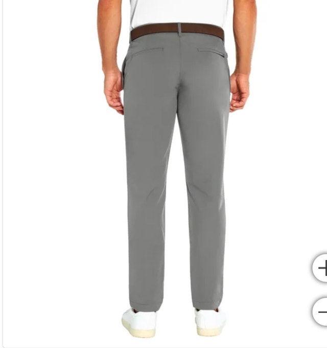 Banana Republic Men's Flat Front Pant - Grey - photo 2